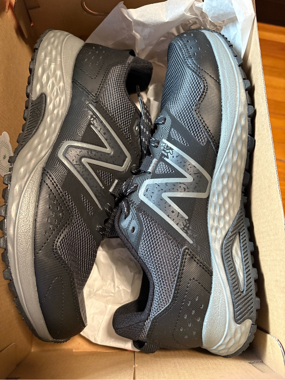 New Balance Trail Running Shoes — Black